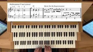 Grundlagen der Orgelimprovisation  Harmonisches Pendel und Kadenz [upl. by Acessej237]