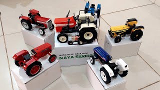 Unboxing 6 Numbers of Tractors  Tractor Scale Models  Tractor Model 🚜  Tractor toys [upl. by Paymar523]