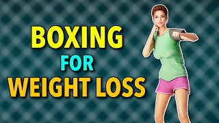 Top 10 Exercises  Boxing For Weight Loss [upl. by Leirvag]