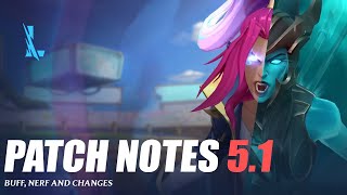 Patch Notes 51  Wild Rift [upl. by Atiram971]