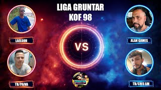 LIGA GRUNTAR KOF 98 LAELSON VS ALAN GAMES  TBPAIVA VS TBCRIS AM [upl. by Retlaw752]