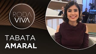 Roda Viva  Tabata Amaral  14102019 [upl. by Lefty]