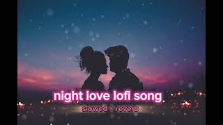 Night drive lofi song  slowed reverb song 2024🎧🎧💫 [upl. by Airdnala]