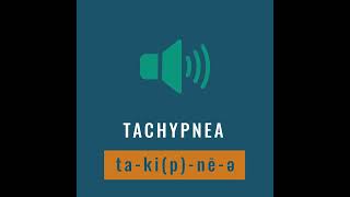 How To Pronounce Tachypnea [upl. by Rickey]