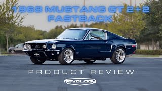 Revology Car Review  1968 Mustang 22 Fastback in Dark Blue Metallic [upl. by Ataliah582]