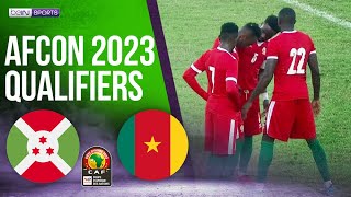 Burundi vs Cameroon  AFCON 2023 QUALIFIERS HIGHLIGHTS  06092022  beIN SPORTS USA [upl. by Geis64]