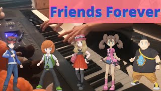 Friends Forever  SerenaCalems Theme  Pokémon X amp Y Piano Cover [upl. by Ahsiret]