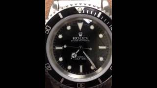 Rolex watch stops ticking [upl. by Kerman]