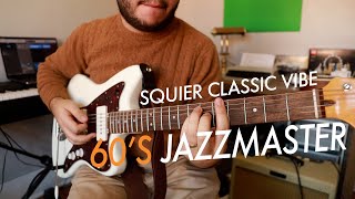 The BEST Jazzmaster under 1000 Squier Classic Vibe 60s Jazzmaster LongTerm Review [upl. by Otiv869]