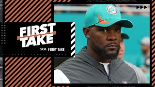 Angela Rye details how Brian Flores’ lawsuit will impact black coaches  First Take [upl. by Kattie]