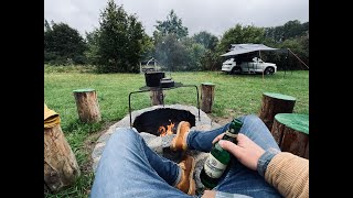 Camping Adventure in My Skoda Kodiaq Roof Tent  First YouTube Video [upl. by Elleirad443]