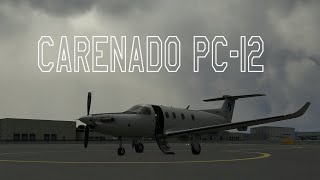 Carenado PC12 Setting up The GTN 750 Basics [upl. by Ahsin]