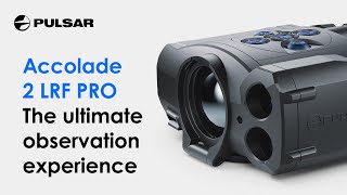 Accolade 2 LRF PRO  Thermal imaging binoculars  The ultimate observation experience [upl. by Einnil]