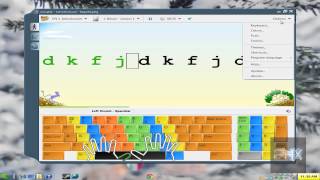 Tutorial Learn How To Type With Freeware Program RapidTyping 5 [upl. by Aynodal]