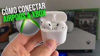 Cómo conectar tus AirPods a tu Xbox  Conectar Airpods a Xbox Series X  Xbox Series  Xbox ONE S [upl. by Noillimaxam]