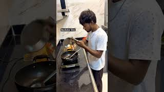 You Will Definitely Relate With This 😂bachelor funny comedy student cooking [upl. by Yarased]