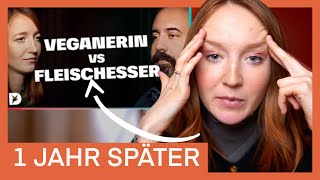 1 Jahr später Veganerin vs Fleischesser  Reaktion auf DISKUTHEK [upl. by Brigit]