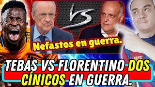 A FLORENTINO SE LE CAE EL CIRCO  TEBAS VS FLORENTINO GUERRA DE CÍNICOS  MANU CARREÑO RAJA DE FLO [upl. by Bock240]