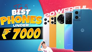 8GB128GB  Best Phone Under 7000 in May 2024  Top 5 Best EntryLevel Phone Under 7000 in INDIA [upl. by Haraz]