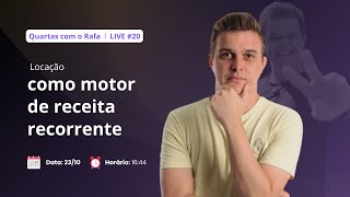 Locação como motor de receita recorrente  Quartas com Rafa [upl. by Hewe]