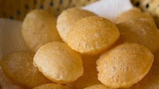 Bazar jaise Golgappa recipe in hindi घर पर बाजार जैसे कृस्पि गोलगप्पे कैसे बानऐ आसान विधि [upl. by Eohce]