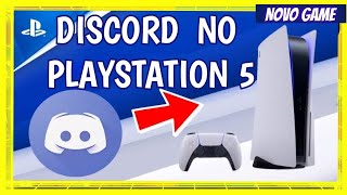 COMO USAR O DISCORD NO PS5  TUTORIAL COMPLETO [upl. by Ehudd79]