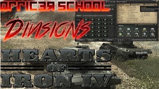 Hearts of Iron 4 Officer School 4  Designing a Division Best Division Templates [upl. by Floyd]