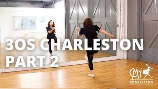 How to Dance 30s Charleston Part 2  MyCharleston [upl. by Aiuqat515]