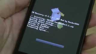 How to Install NAND Android on HTC HD2 with ClockworkMod Recovery [upl. by Tigram]