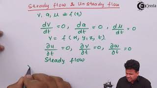 Steady and Unsteady Flow  Fluid Kinematics  Fluid Mechanics 1 [upl. by Nishi84]