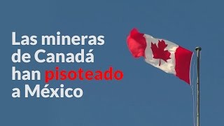 Las mineras de Canadá han pisoteado a México [upl. by Nonahs]