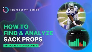 How to Research Sack Props  NFL Player Prop Strategy [upl. by Nessi]