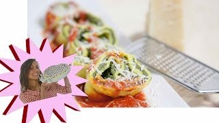 Rotolo di Pasta Ripiena  Ricotta e Spinaci  Le Ricette di Alice [upl. by Retxed]