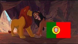 The Lion King 1994 Scar amp Mufasa European PortuguesePortuguês Europeu [upl. by Allenad]