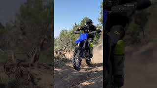 2023 YZ125x or 2023 KTM125xc 😬 dirtbikevideos [upl. by Ahsiema]