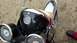 1964 Norton Atlas 750cc at Andy Tiernans 08943NRT [upl. by Broddy269]