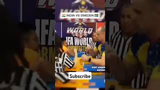 ISHAN VS KENT arm wrestling match edit short video [upl. by Papke]