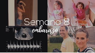 SÍNTOMAS de EMBARAZO  ECOGRAFÍA semana 8  PREPARATIVOS para GRAN HERMANO Verdeliss [upl. by Lind]