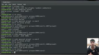 groups in linux  create  modify and delete groups  types of groups  remove amp add user to a group [upl. by Joselow]