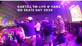 Kartellem Live  Vans Go Skate Day 2024 FULLSET [upl. by Harvey]