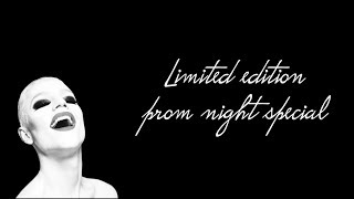 LIMITED EDITION PROM NIGHT SPECIAL KaraokeBacking track  Everybodys talking about Jamie [upl. by Neelhtac]