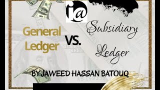 Differences between general ledger and subsidiary ledger [upl. by Conall]