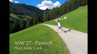 Tannenalm 2022  Paritech ASW 27 Flitschen Crash [upl. by Consuela906]