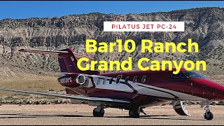 PC24 Departing from Bar 10 Ranch [upl. by Layman329]