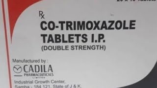 COTRIMOXAZOLE TABLETS IP  Oriprim DS Uses Contains Benifits Dose Sideeffects ZYDUS Cadila [upl. by Ginevra]