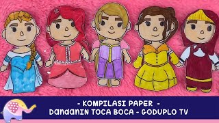 Kompilasi Paper Dandanin Toca Boca   Goduplo TV [upl. by Schwejda]