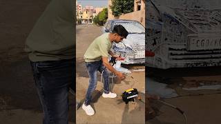 At Home professional car foam wash nittorai carcleaning carwash asian Truecare car washer [upl. by Lamee]