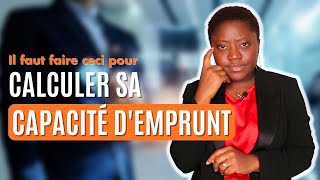 Simulation Prêt Immobilier  Comment estimer sa capacité demprunt [upl. by Waylon]