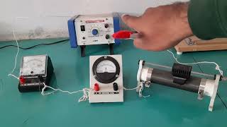 To determine the resistivity of twothree wires  Ohms law  Class XII experiment [upl. by Babbie]