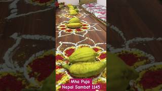 Mha Puja  Swonti  Newa  Culture  Nepal  1145  nepal youtubeshorts shorts [upl. by Voltz]